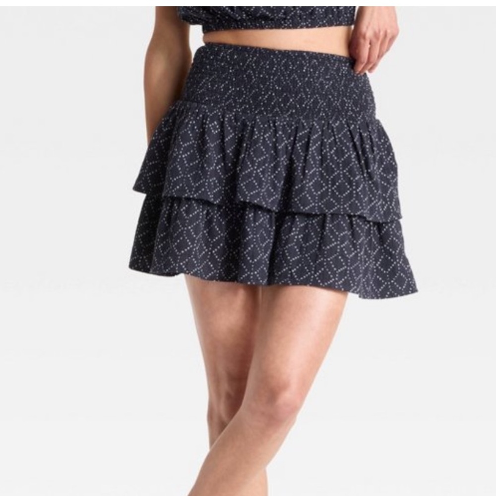 Ruffled Mini Skirt